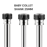 Arbor baby collet C25-ER16/ER20/-ER25 Length 100L