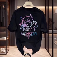 24 hour"Garfield cartoon printed short sleeved T-shirt formen and women, loose casual topA37"