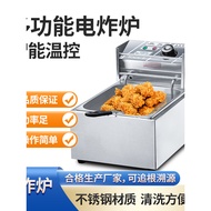 Baokang Constant Temperature Electric Fryer Desktop Temperature Control Commercial Double-Cylinder E