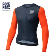 【ROAD TO SKY】 ROCKBROS Cycling Clothes Women's Long-Sleeved Jersey Summer Mountain Road Bicycle Sportswear