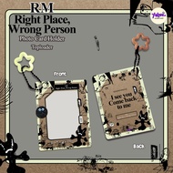 RM RPWP Toploader Photo Card Holder handmade Kpop PC Holder/