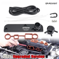 2024 Upgraded Version Billet PCV Adapter Set for Audi VW 2.0 TFSI EA113 ENGINE Boost Kit Cover
