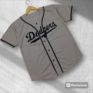 Unisex grey baseball jersey baseball jersey/