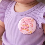 Button Badge Don't Kiss The Baby