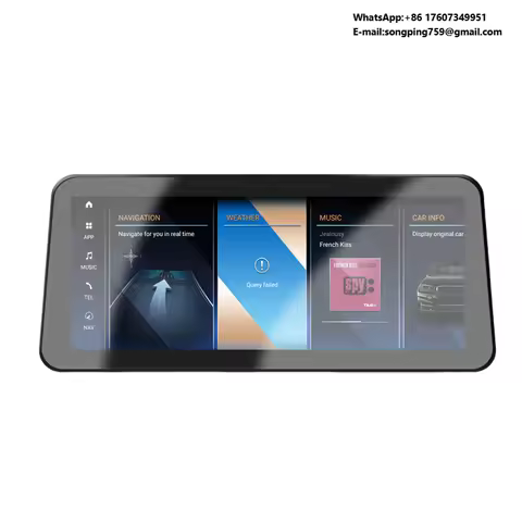 12.3inch Qualcomm Snapdragon 680 Android 13 Car Dvd for BMW X5 E70 BMW X6 E71 Player Audio Stereo Mu