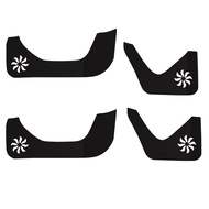 AHKLO Vtear สติกเกอร์ติดประตูรถด้านในที่คลุมถุงมือกันหนาวแฟชั่นกล่องเก็บของป้องกันการเตะอุปกรณ์เสริม