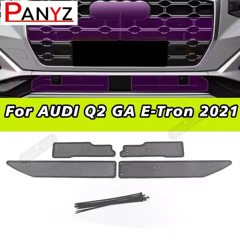 Car Insect Proof Net For AUDI Q2 GA E-Tron 2021 Water Tank Cover Racing Grid Protective Net Condense