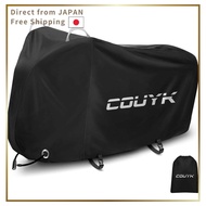 COUYK Waterproof Bicycle Cover, Thickened Tear-Resistant Design with Double Buttons, Windproof and A
