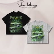 Porsche 914 197S Boxy Form Cotton 2-Way Thick, Cool T-Shirt with Full Mac Tag