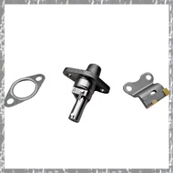 [yinahiut002.ph] Car Hydraulic Timing Chain Tensioner + Upper Chain Guide + Gasket Kits Silver Metal