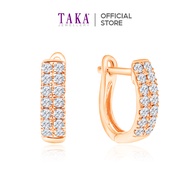 TAKA Jewellery Galaxe Diamond Earrings 9K Gold