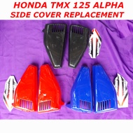 Honda TMX 125 ALPHA, Sidecover, Side Cover, Replacement Only, 1 pair or 2pcs, Plastic
