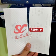 Back Skin Carbon Xiaomi Redmi 9 - Skin Carbon Xiaomi Redmi 10 - SC