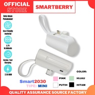 Powerbank Mini 2In1 Smartberry / Powerbank Mini / Powerbank Travel /