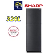 Sharp 320L 2 Door Smile Refrigerator SJ327MDS Fridge