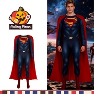 Halloween Superman Costume for Adult Superhero Cosplay for Kids Boy Buwan ng Wika