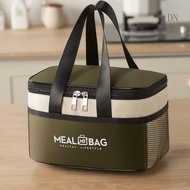 DN Insulated bag aluminum foil thick lunch box handbag bento with rice waterproof lunch box bag lunc