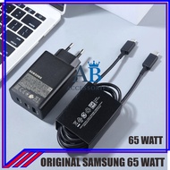 Samsung 65W Charger Super Fast Charging 2.0 Trio Wall Charger Samsung Type C 65 Watt