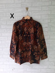 kemeja batik pria lengan panjang motif jogjaan