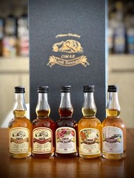 ［風味系列］OMAR Cask Strength miniature set南投原桶威士忌禮盒