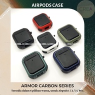 " Case Airpods / Casing Airpods / Airpods Case - Armor Carbon