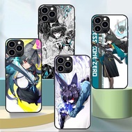 Zenless Zone Zero Hoshimi Miyabi 03 Glass Phone Case For Iphone 11 12 Mini 13 14 Plus 15 16 Pro Max 