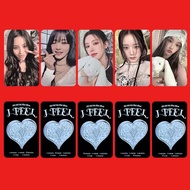 5pcs/set (G)I-DLE Album Photocards I FEEL Lomo Cards GIDLE Member SHUHUA YUQI MINNIE SOYEON MIYEON K