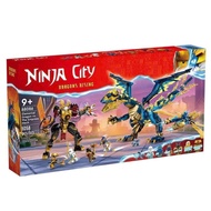 Assembling Toy 71796 Ninjago Dragon Lightning War 1058 Pieces