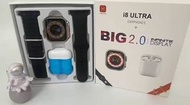 I8 Ultra Smart Watch with Pro 4 Earbuds set