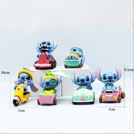 Blindbox Figure Stitch BLIND BOX Carnaval Edition Desktop Ornaments Stitch Doll Children's Toy Doll 