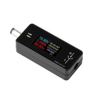 KWS-DC28 0.96 inch TFT HD Digital Display Meter DC 4~30V Voltage Ammeter Power Meter DC 5.5*2.5 Inte