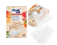 【德國 DM Denkmit】 (4盒入)烘衣機專用衣物柔軟防皺除臭去靜電香氛紙-花香杏色36片/盒