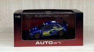 Autoart Subaru Impreza WRC Wrx Sri 1:43