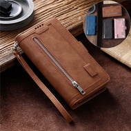 SAMSUNG Deluxe Multi-Card Leather Case SAMSUNG S23 FE Plus Ultra A14 A73 A22 A22S A24 A25