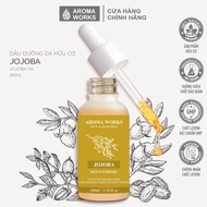 Dầu Jojoba Aroma Works Face & Hair Oil cấp ẩm mờ nếp nhăn