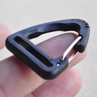 ((4pcs) Plastic Tactical Buckle Accessories DIY Belt Buckle Single Point Keychain Quick Hang Triangle Buckle