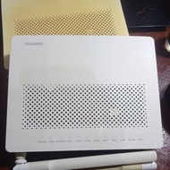 ONT ONU MODEM ROUTER HUAWEI 5A 5H / HG8245H/HG8245A XPON (GPON/EPON) PERMANENT PORT biru + ADAPTOR