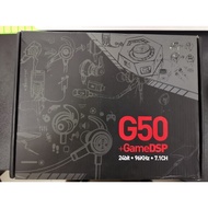 PLEXTONE LIGHT WEIGHT GAMING GEAR G50 EARBUDS + GameDSP GS5 DIGITAL SIGNAL PROCESSING ADAPTER