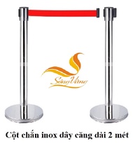 Cột phân luồng cách ly - Cột chắn inox dây căng G28-H