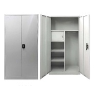 2 Door Metal Wardrobe Metal Cabinet Steel Wardrobe