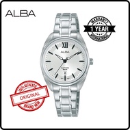 VJ22-X351RSBS (AH7Y59X1) ALBA PRESTIGE Ladies Original Brand New Quartz Sapphire Glass Silver Dial S