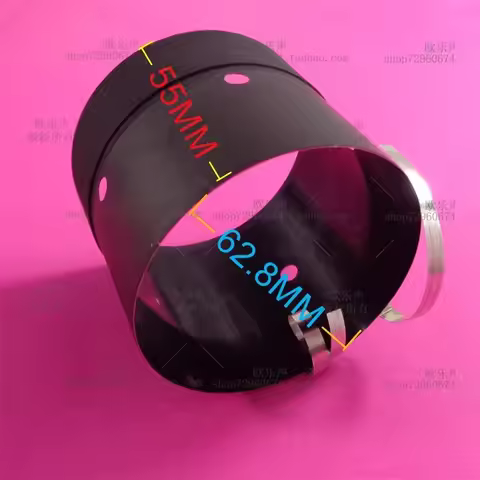 GHXAMP EV Series 62.8mm Flat Aluminum Voice Coil 63Core – 8 Ohm High Sensitivity Bass Speaker Access