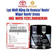 Avanza/ Rush/ Wigo/ Rav4/ Cross Engine Oil Filter (Code: 90915YZZE1,15601BZ030) Genuine Toyota