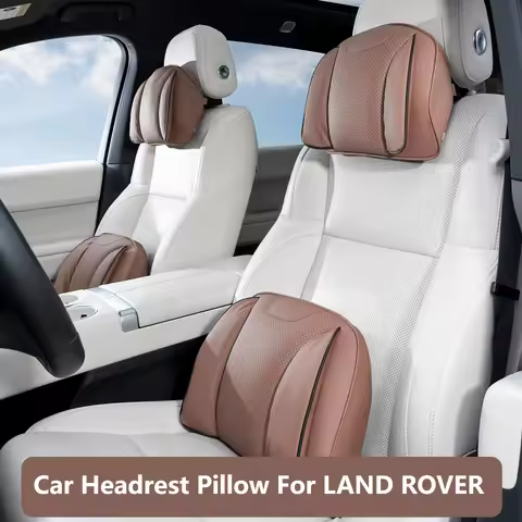 For Land Rover Car Neck Pillow Lumbar Support Luxury Ultra Soft Fit Range Rover Range Rover Sport Ra