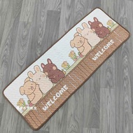 Kitchen rug, bedside rug, decorative rug 100% Cotton size 115x40cm