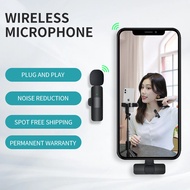 K K9 Wireless Lavalier Microphone Mobile Phone Influencer Video Recording Noise Reduction Wireless M