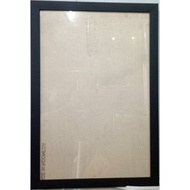 60x90 frame with glass, frame width 3cm