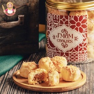 Joymom's COOKIES PREMIUM BISKUT CHEESE PINEAPPLE BALL - RAYA CHEESE PINEAPPLE BALL COOKIES JMOM