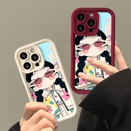 Case Samsung S8 Plus S9 Plus S10 plus S10 lite Note 10 PLUS Note 10 lite Cute Braided Girl