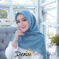 Elzata hijab Square hijab Bella Square Denim Square Hijab - Square Hijab O0N2